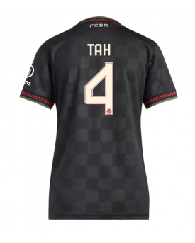 Billige Fotballdrakt Bayern Munich Jonathan Tah #4 Replika Tredjedrakt Dame 2025-26 Kortermet Billige Fotballdrakt Bayern Munich Jonathan Tah #4 Replika Tredjedrakt Dame 2025-26 Kortermet